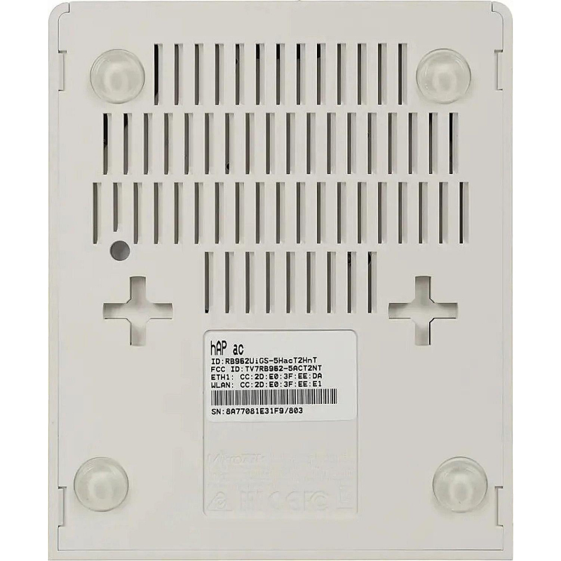Маршрутизатор MikroTik hAP ac (RB962UIGS-5HACT2HNT) - фото 3
