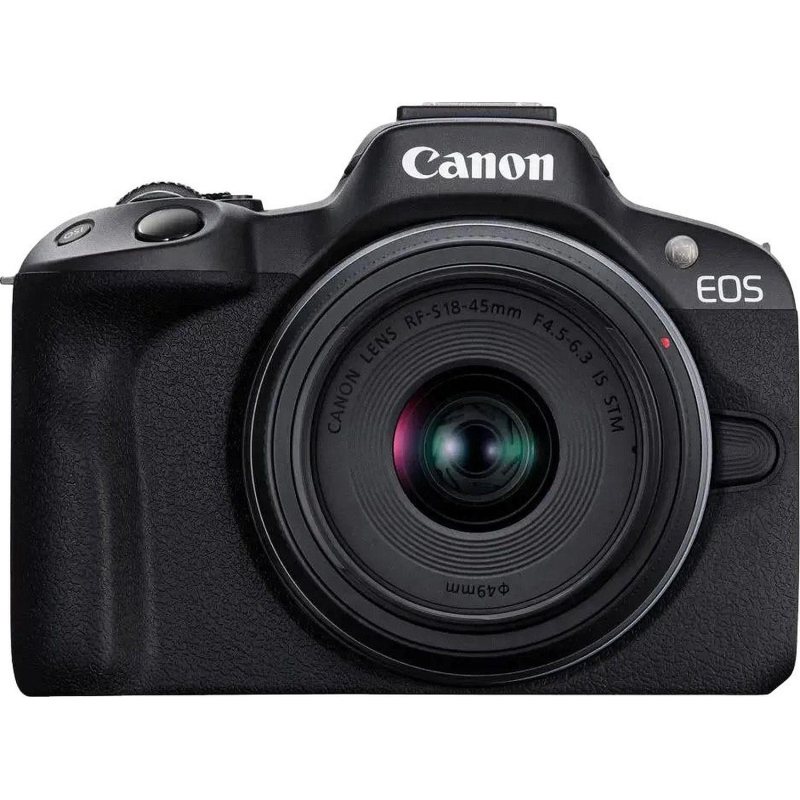 Фотоаппарат Canon EOS R50 Kit + RF-S 18-45mm IS STM (5811C031) - фото 1