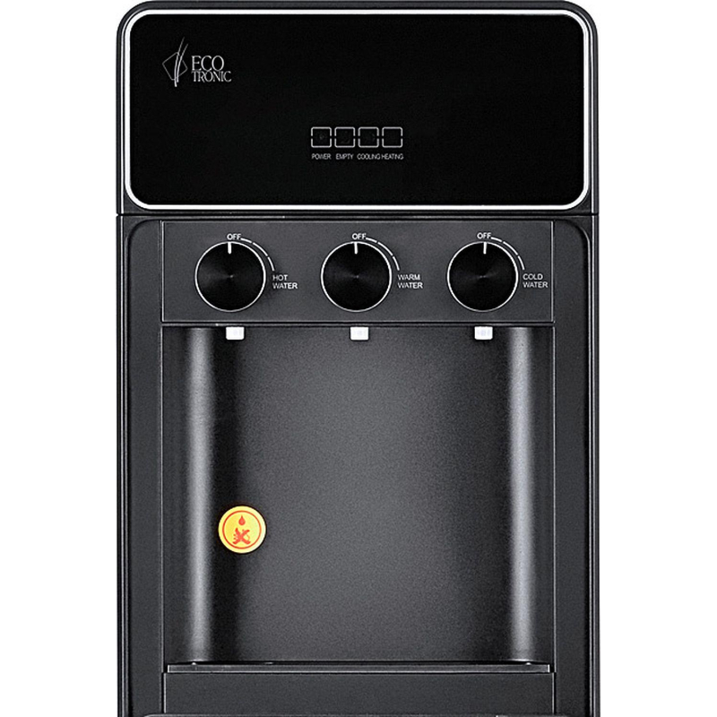 Кулер Ecotronic K42-LXE black, напольный - фото 2