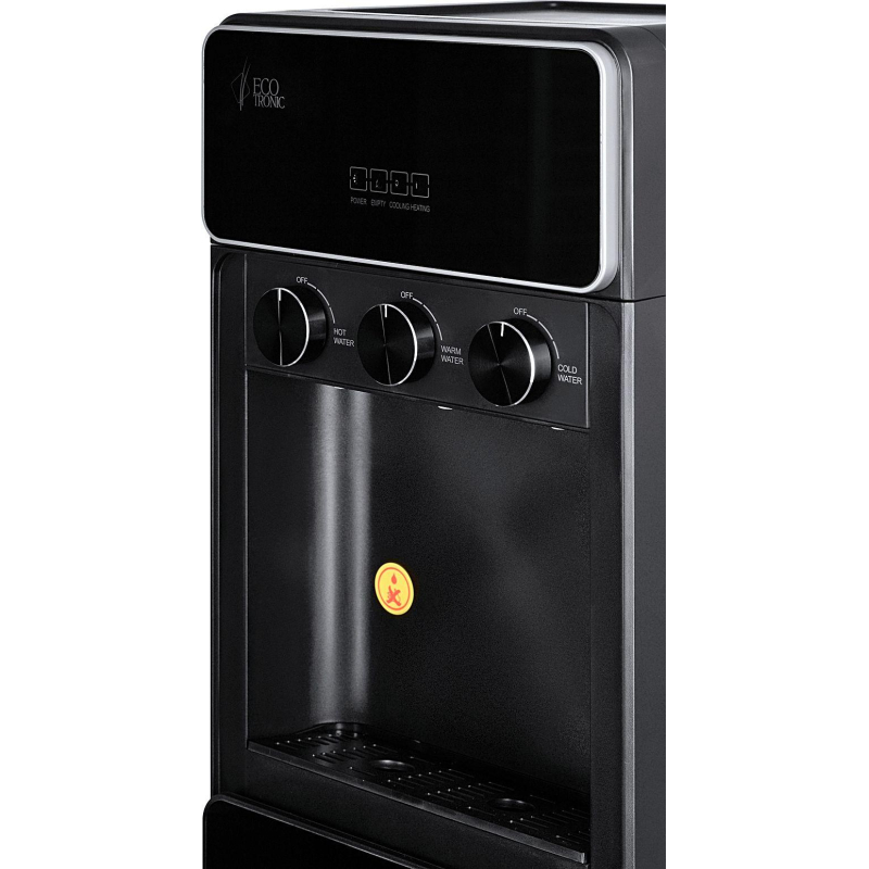 Кулер Ecotronic K42-LXE black, напольный - фото 9