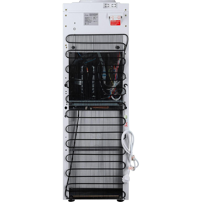 Кулер Ecotronic K21-LF white-black с холодильником, напольный - фото 3