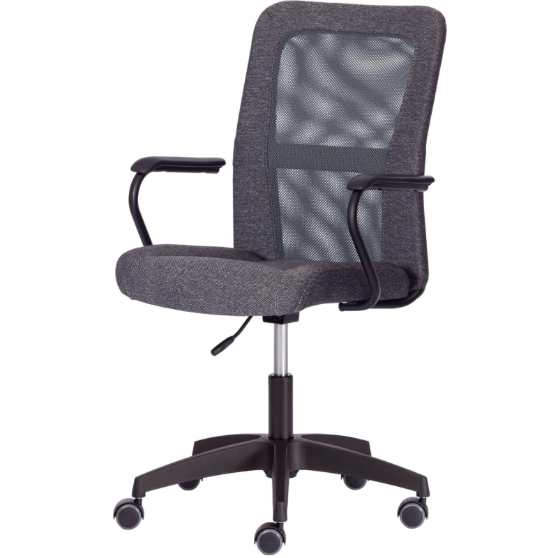 Кресло UT_Easy Chair 308 сетка/ткань, серый, 207/W-12 - фото 1
