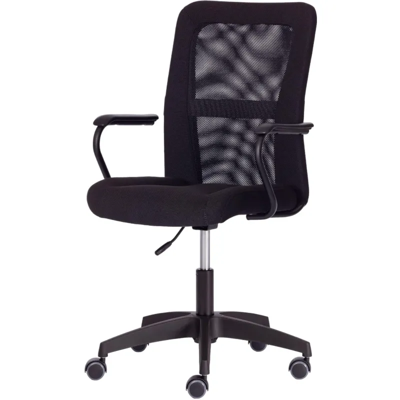 Кресло UT_Easy Chair 308 сетка/ткань, черный, 2603/W-11 - фото 1