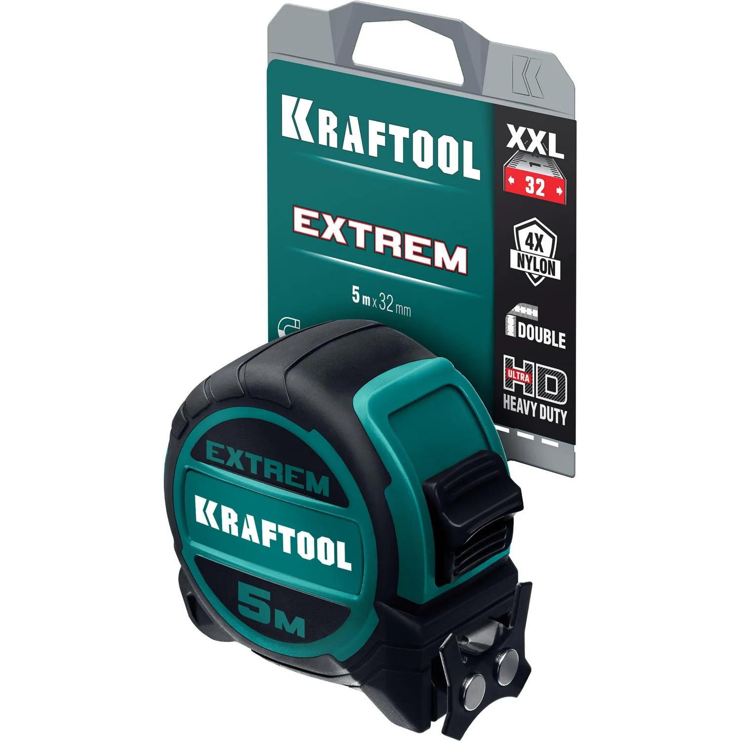 Рулетка со сверх широким полотном KRAFTOOL  Extrem, 5 м х 32 мм (34127-5) - фото 3