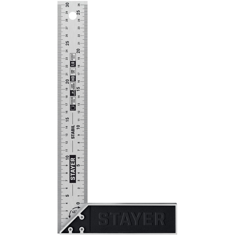 Угольник столярный, STAYER  300 мм, Professional (3431-30) - фото 1