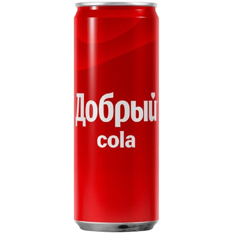 Напиток Добрый Кола газ. 0,33л ж/б - фото 1