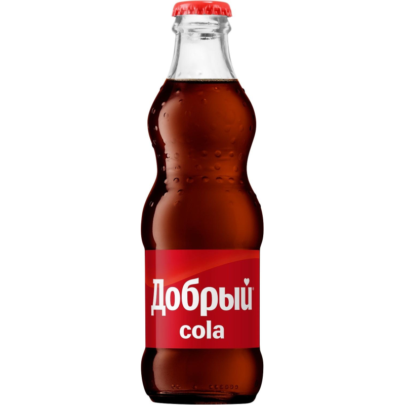 Напиток Добрый Cola б/а сильногаз. ароматизированный, 0,25л - фото 1