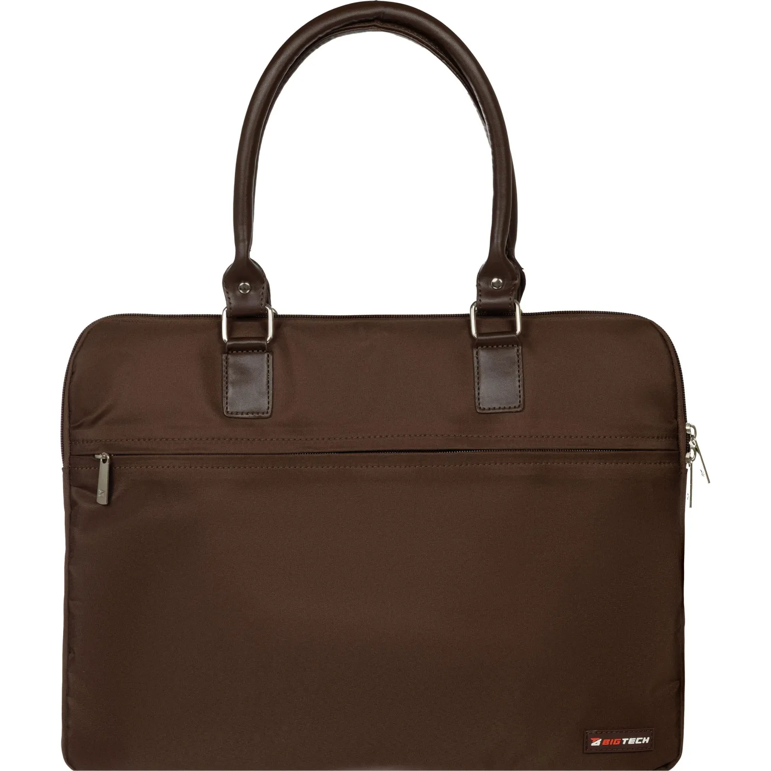 Сумка для ноутбука BigTech Bright 15.6 LB-BT-01BR, коричневый - фото 5