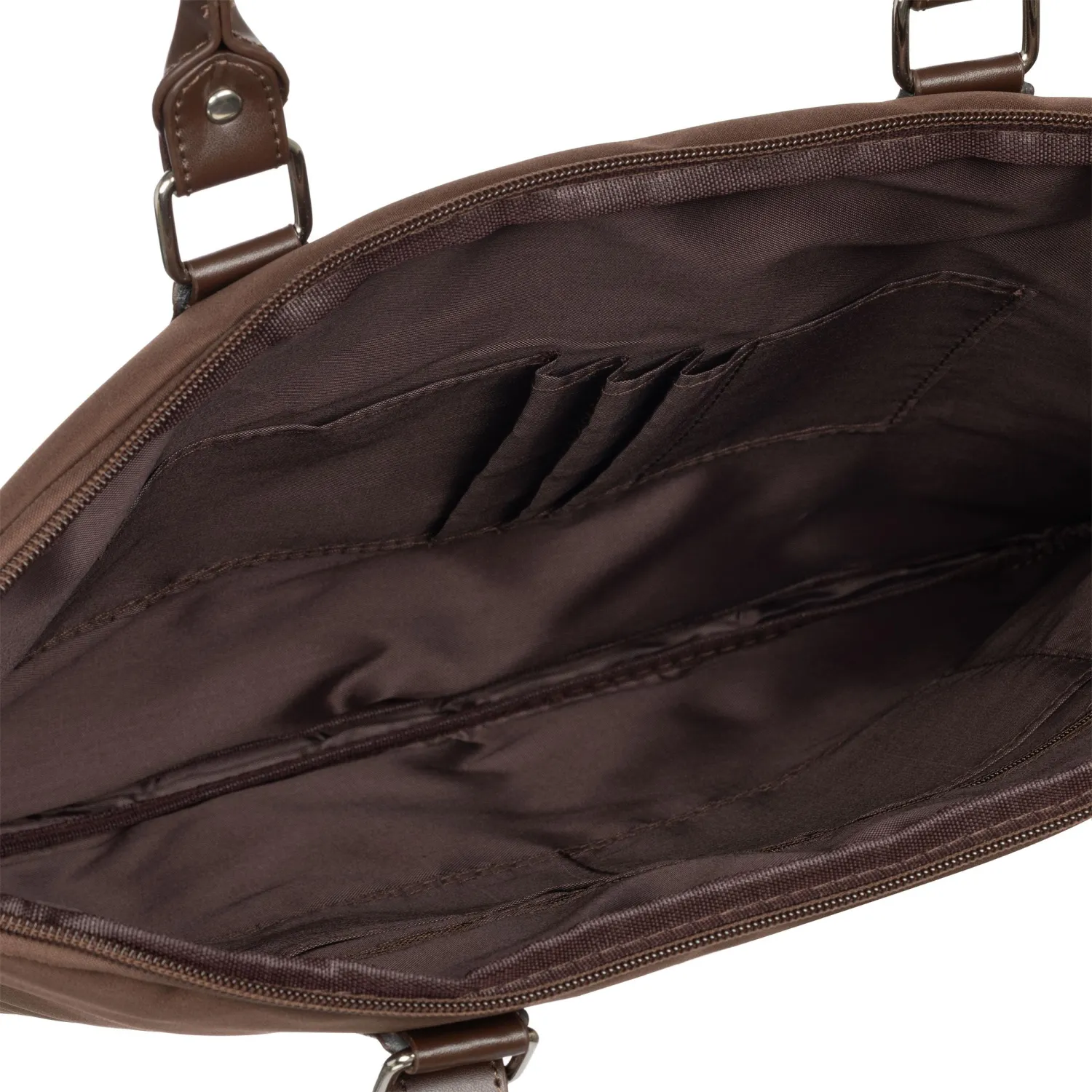Сумка для ноутбука BigTech Bright 15.6 LB-BT-01BR, коричневый - фото 7