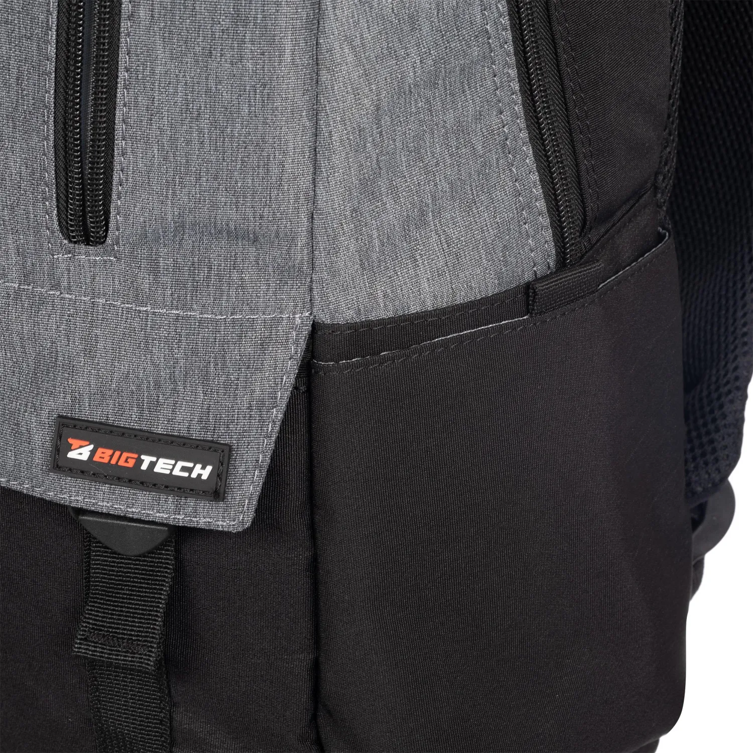 Рюкзак для ноутбука BigTech Special 15.6 LBP-BT-02BKGR, черно-серый - фото 11
