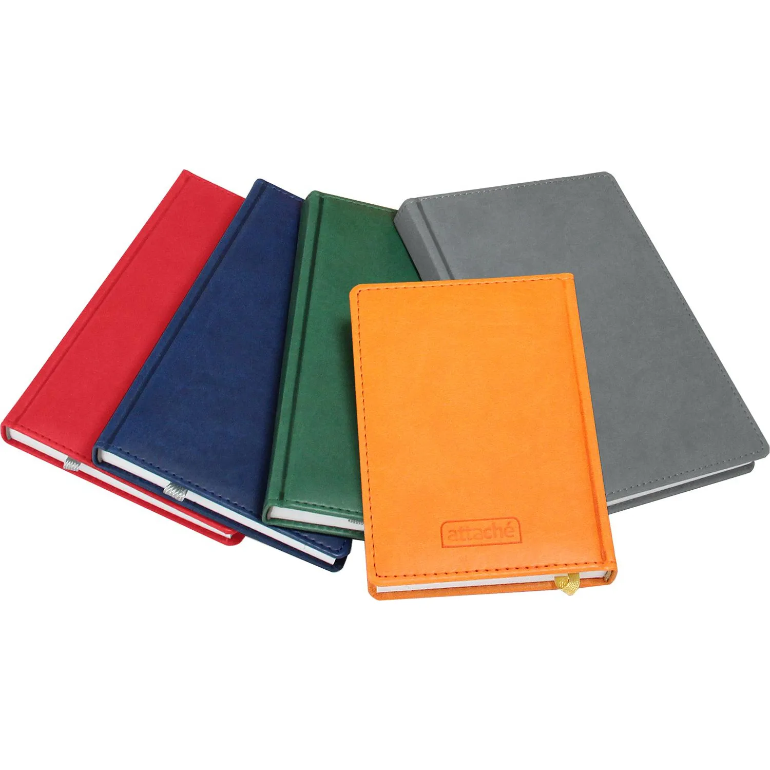 Ежедневник недатированный бирюзовый,А5,143х210мм,176л,ATTACHE Сиам - фото 2