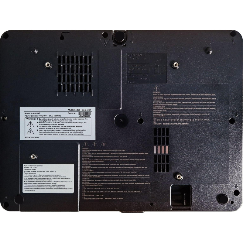 Проектор Cactus CS-S3.WT 3LCD 43000Lm LS 4300Lm ANSI 15000:1 (10000час) - фото 7