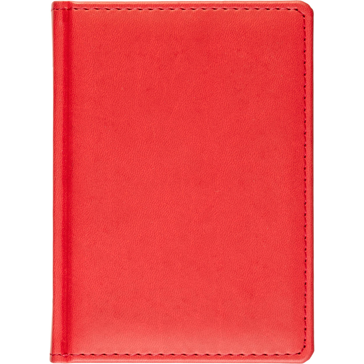 Ежедневник недатированный красный,А6,110х155мм,176л,ATTACHE Сиам - фото 4