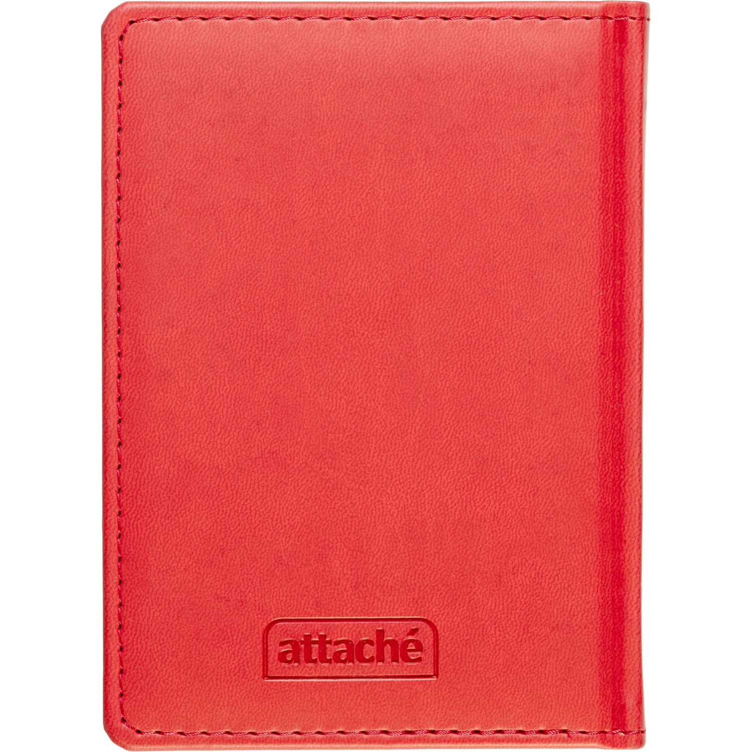 Ежедневник недатированный красный,А6,110х155мм,176л,ATTACHE Сиам - фото 20