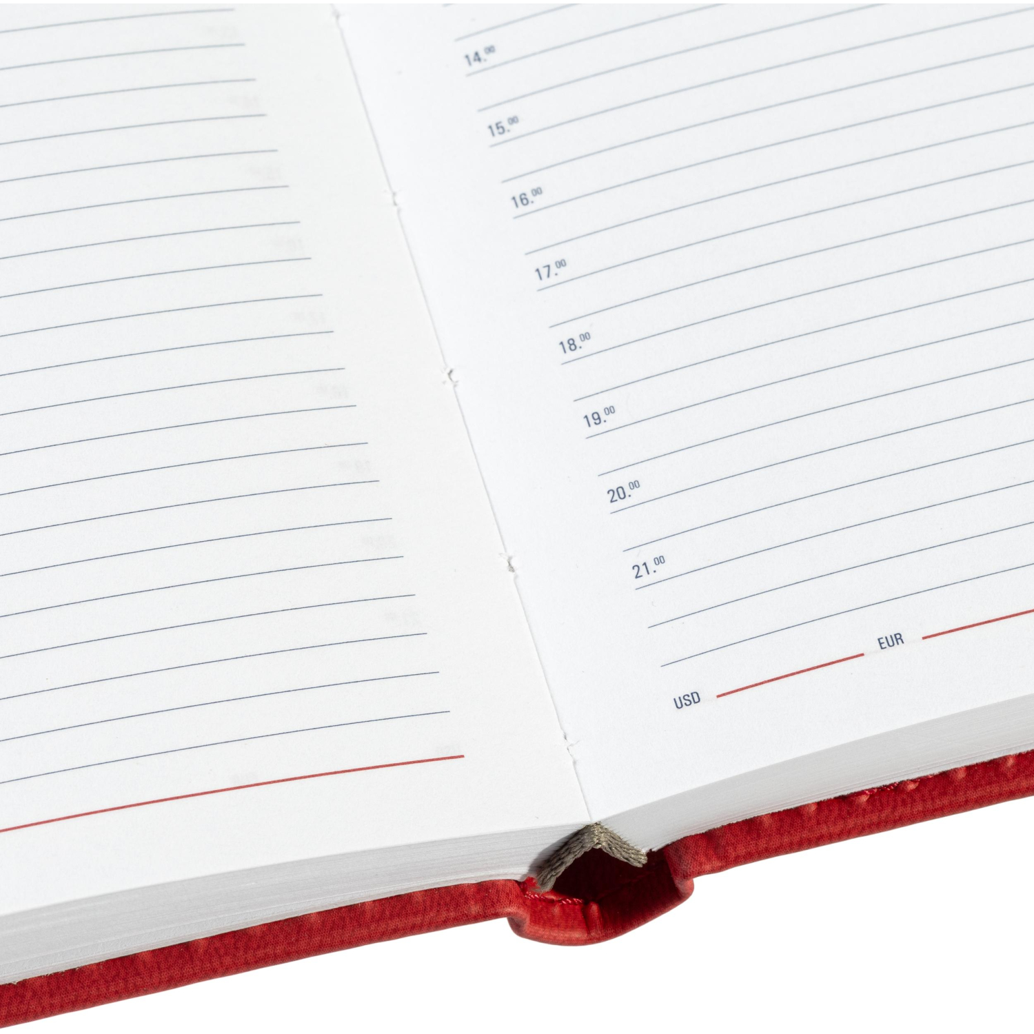 Ежедневник недатированный красный,А6,110х155мм,176л,ATTACHE Сиам - фото 21