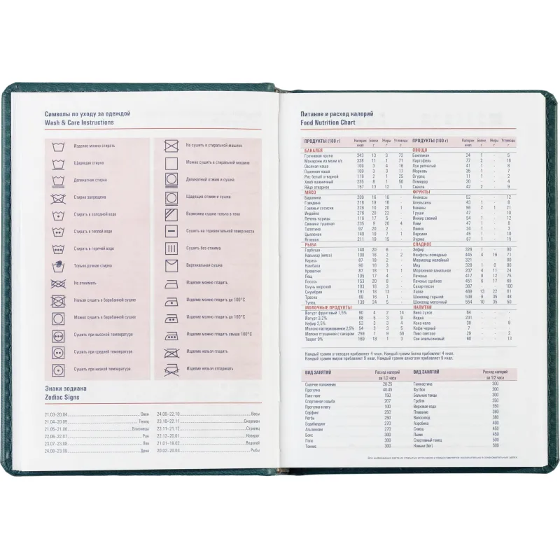 Ежедневник недатированный бирюзовый,А6,110х155мм,176л,ATTACHE Сиам - фото 15