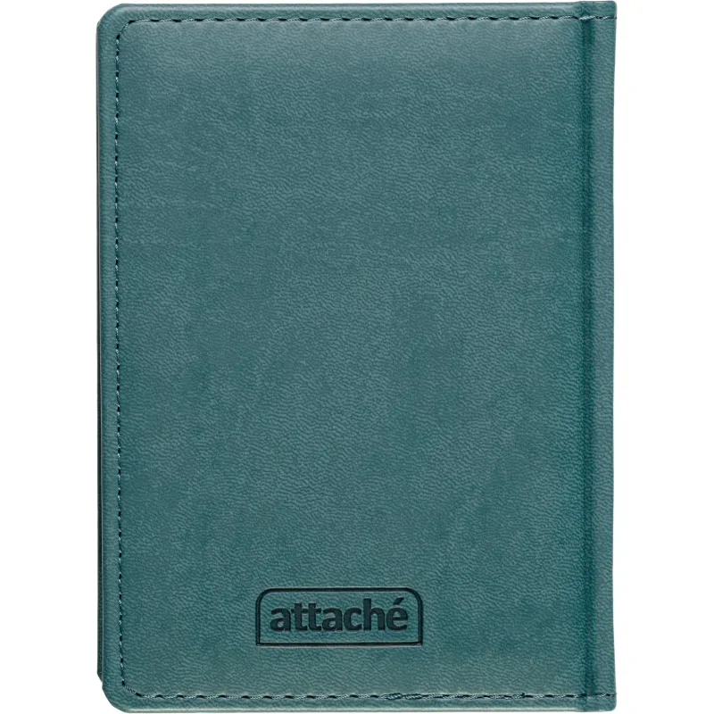 Ежедневник недатированный бирюзовый,А6,110х155мм,176л,ATTACHE Сиам - фото 20