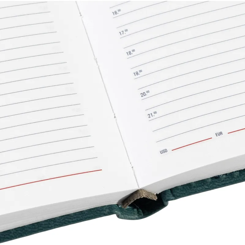 Ежедневник недатированный бирюзовый,А6,110х155мм,176л,ATTACHE Сиам - фото 21