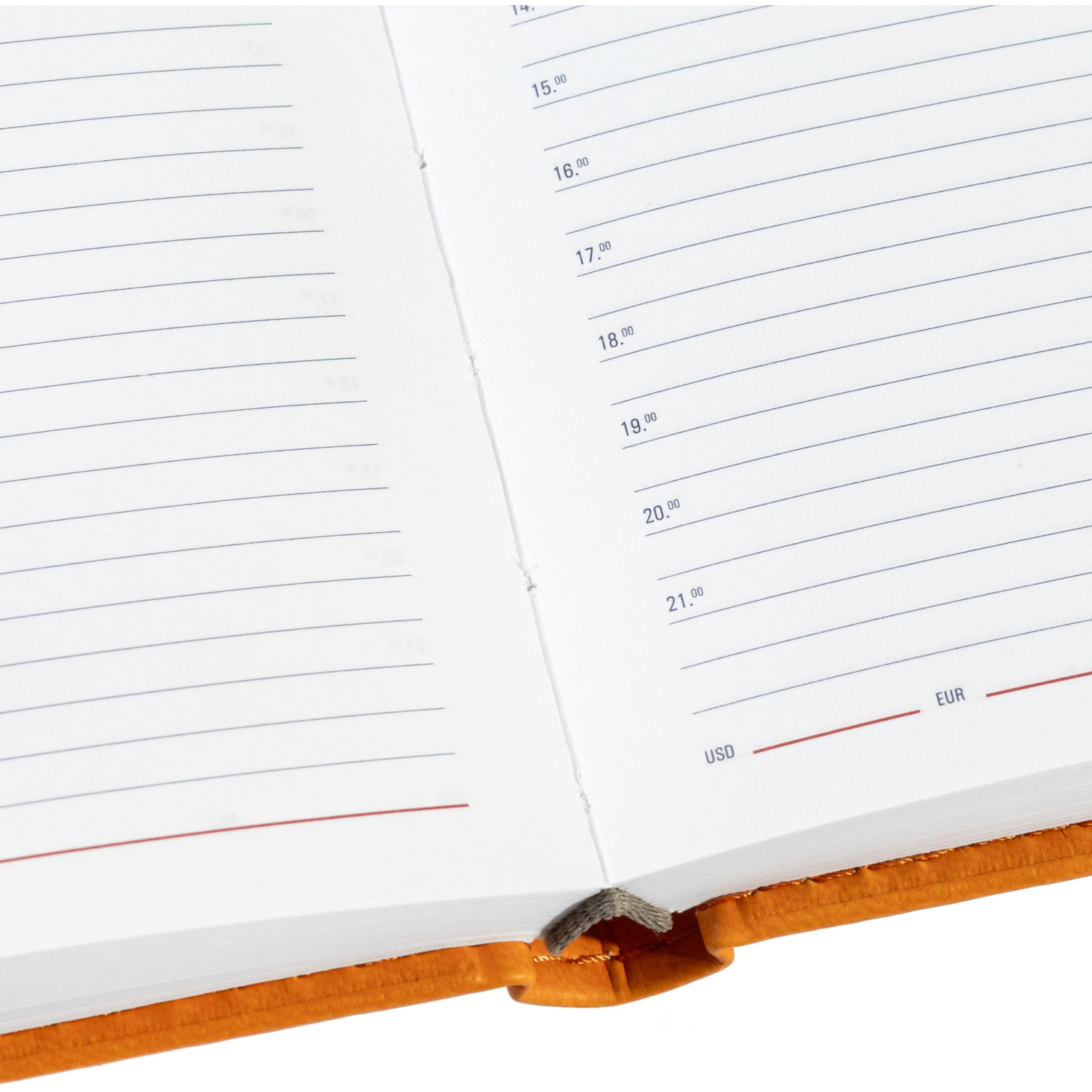 Ежедневник недатированный оранжевый,А6,110х155мм,176л,ATTACHE Сиам - фото 21