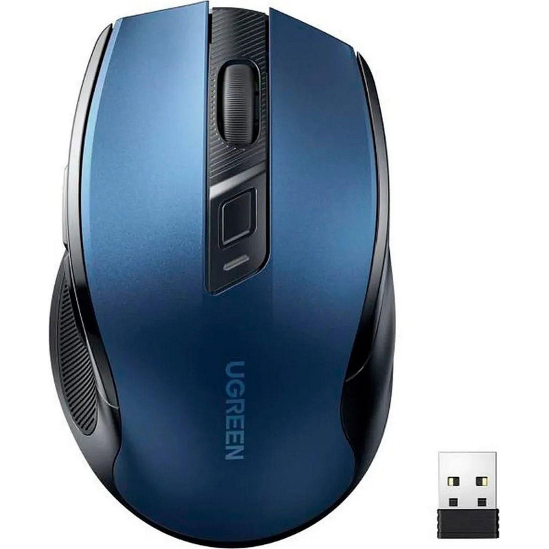 Мышь компьютерная UGREEN беспроводная MU006 (15064) Ergonomic 2.4G 4000DPI - фото 1