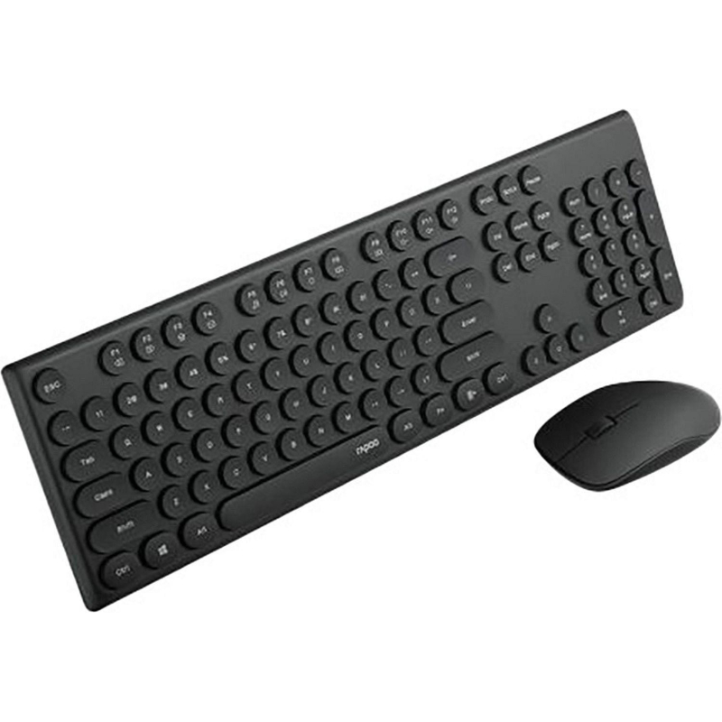 Набор клавиатура+мышь RAPOO беспроводной X260S - черный - фото 3