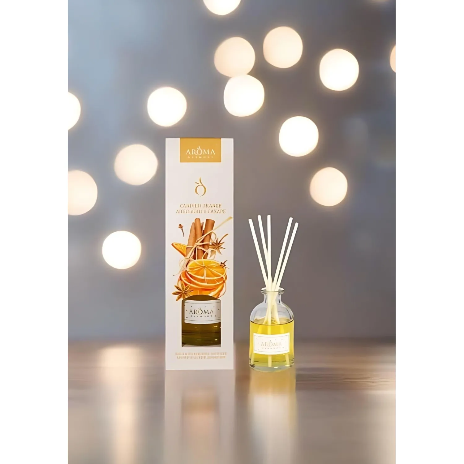 Аромадиффузор ароматическ Aroma Harmony Апельсин в сахаре 50мл НГ, АН20302 - фото 5