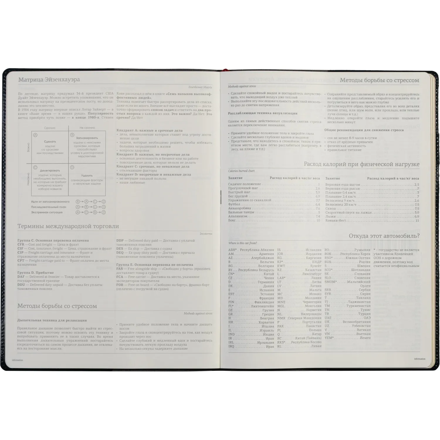 Еженедельник недатированный синий,A4,222х302мм,128 стр.,Br.V.PROFY 3-098/01 - фото 13