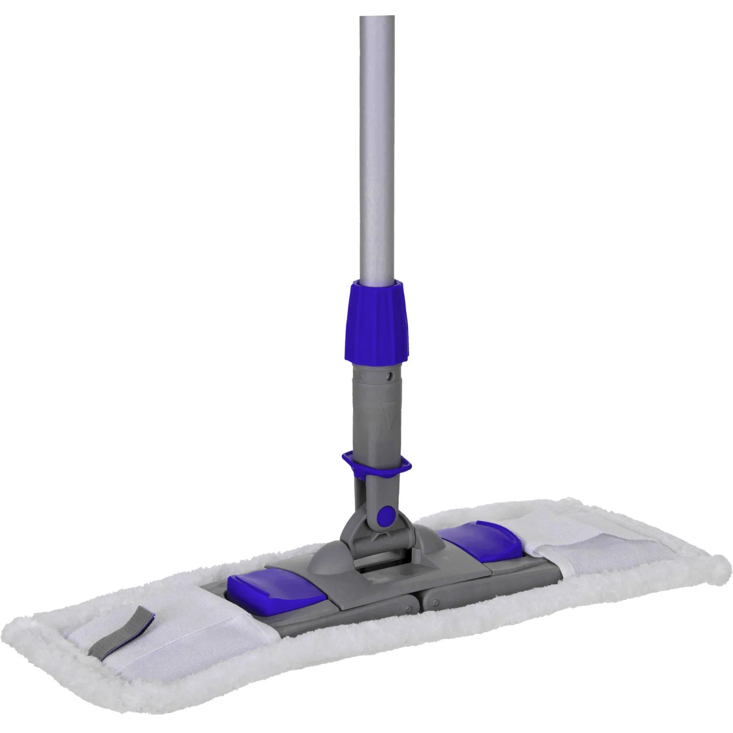 Держатель МОПа универс/зажимы, пластик LuscanProf  40х11см, серый/синий - фото 3