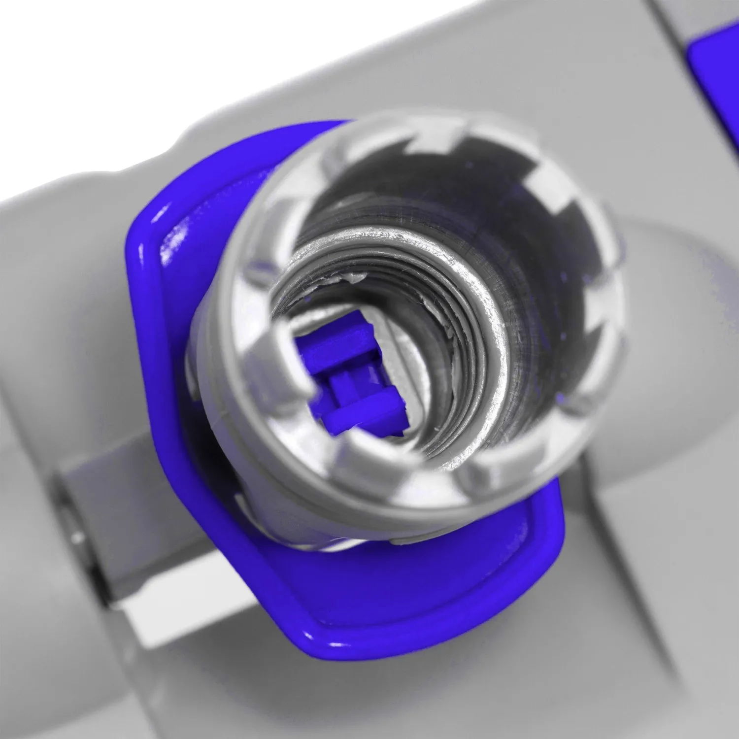 Держатель МОПа универс/зажимы, пластик LuscanProf  40х11см, серый/синий - фото 10