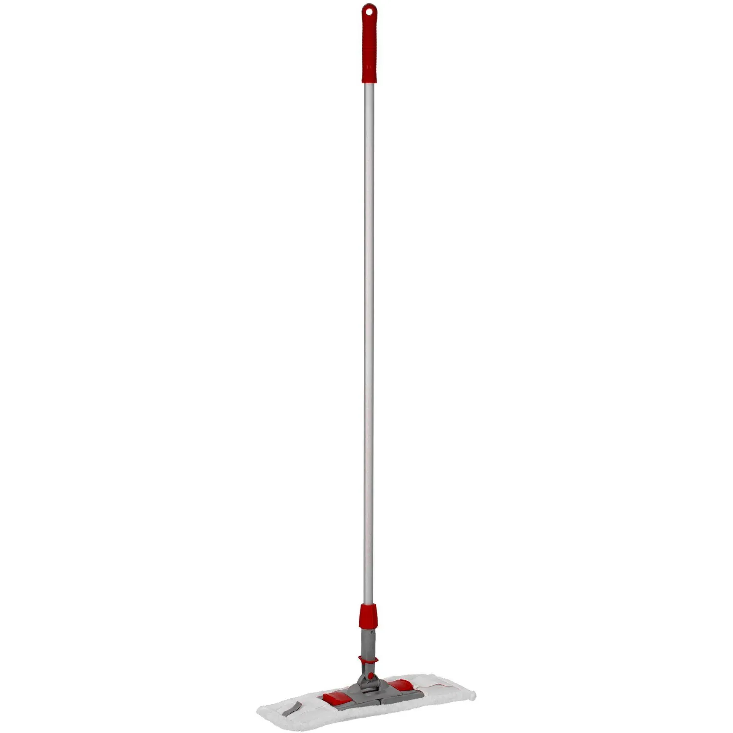 Держатель МОПа универс/зажимы, пластик LuscanProf  40х11см, серый/красный - фото 11