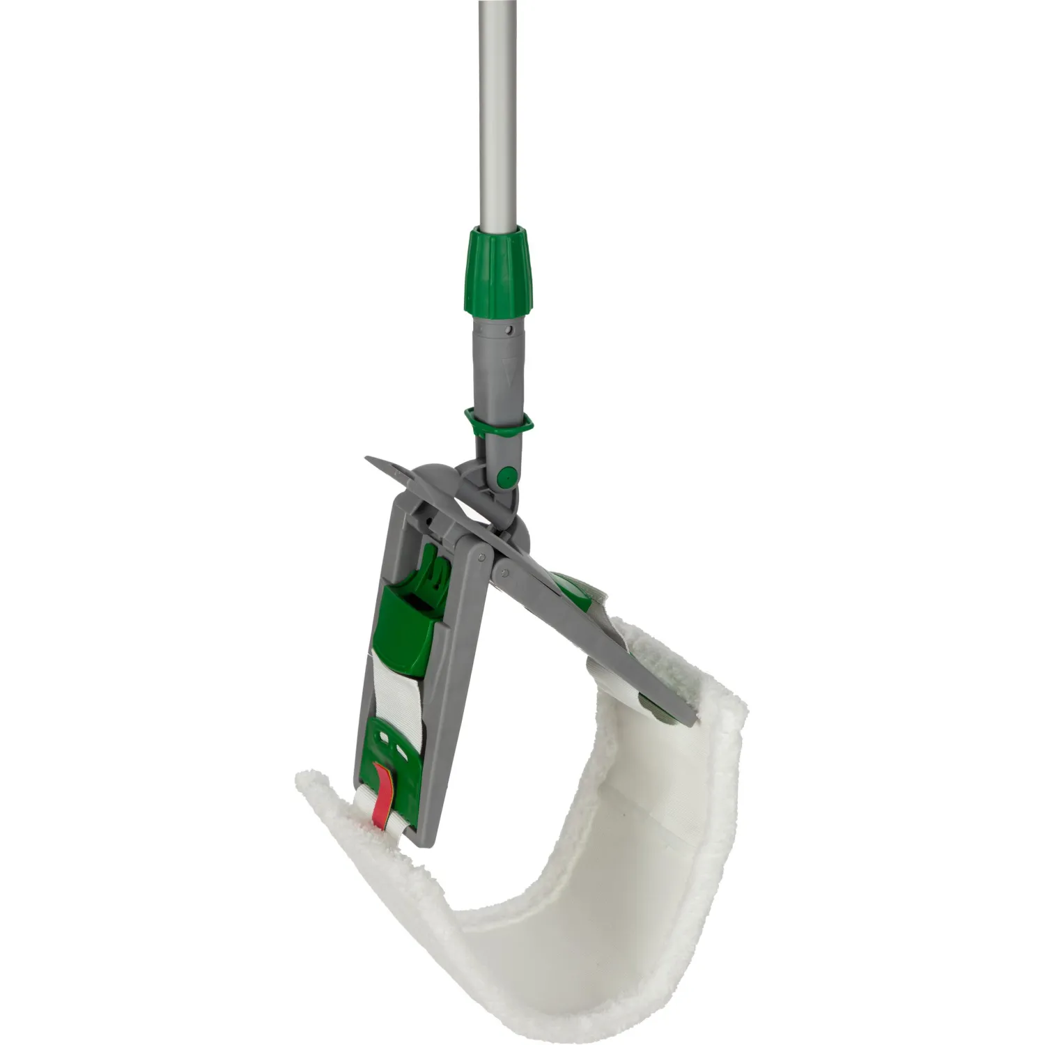 Держатель МОПа универс/зажимы, пластик LuscanProf  50х11см, серый/зеленый - фото 2