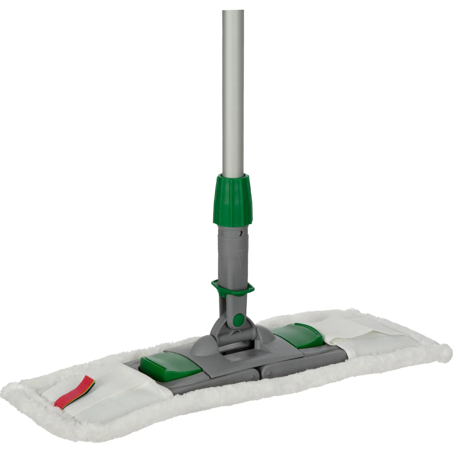 Держатель МОПа универс/зажимы, пластик LuscanProf  50х11см, серый/зеленый - фото 3