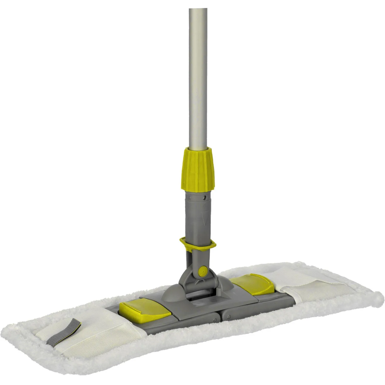 Держатель МОПа универс/зажимы, пластик LuscanProf  50х11см, серый/желтый - фото 3