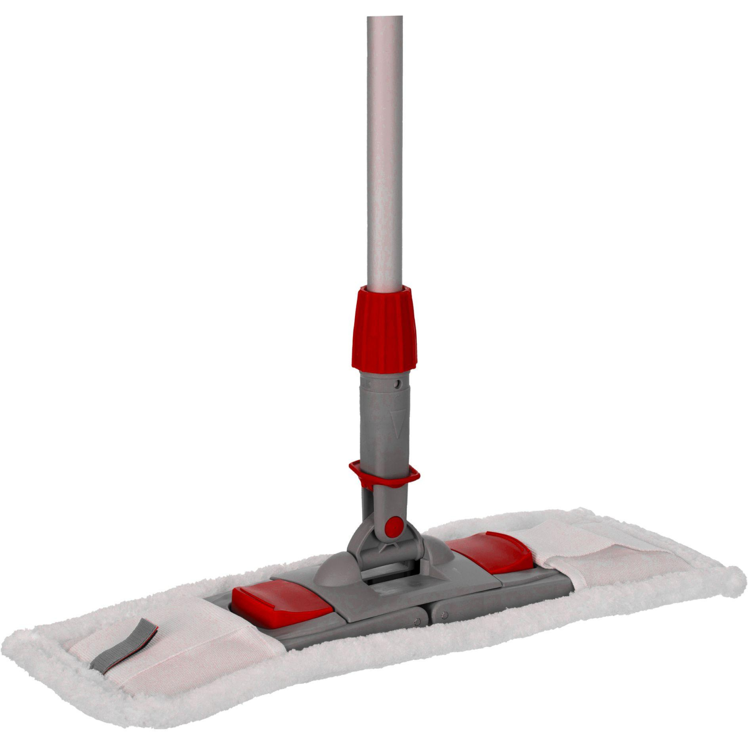 Держатель МОПа универс/зажимы, пластик LuscanProf  50х11см, серый/красный - фото 3