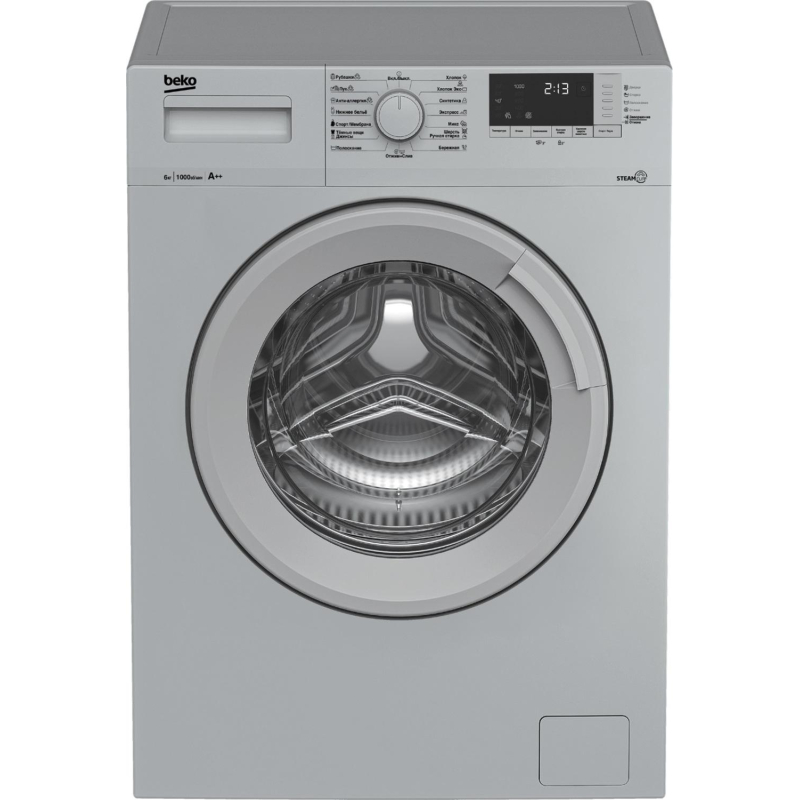 Стиральная машина Beko WSRE6512ZSS - фото 1