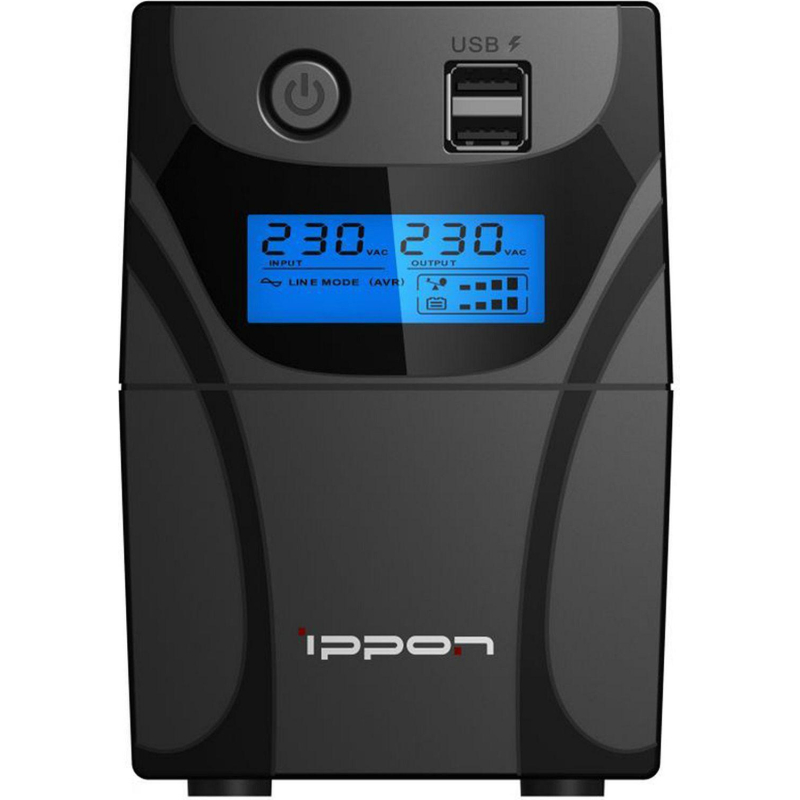 ИБП Ippon Back Power Pro II 800 480Вт 800ВА(1030309) - фото 1