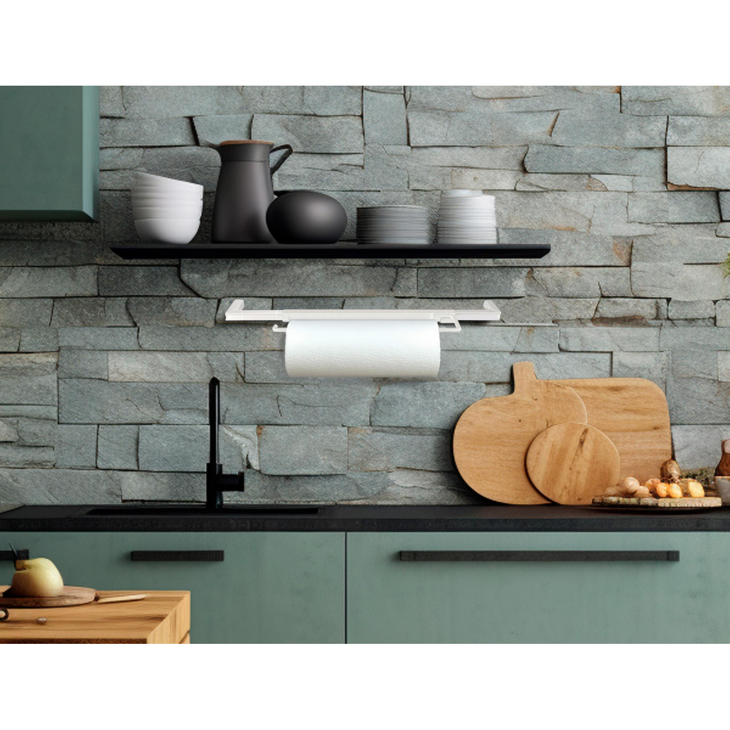 Держатель РЭ_бумажного полотенца RAPIDORP-101W, белый (701035) - фото 7