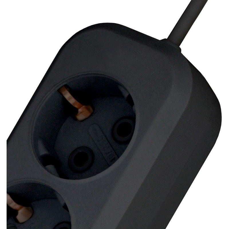 Удлинитель PROGIX US3GXB5 3р/5м черный, 3х0,75мм, 10А/2200Вт - фото 4