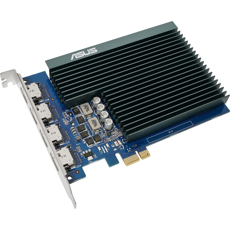 Видеокарта ASUS GT730-4H-SL-2GD5 2GB GDDR5 64bit 4xHDMI(90YV0H20-M0NA00) - фото 2