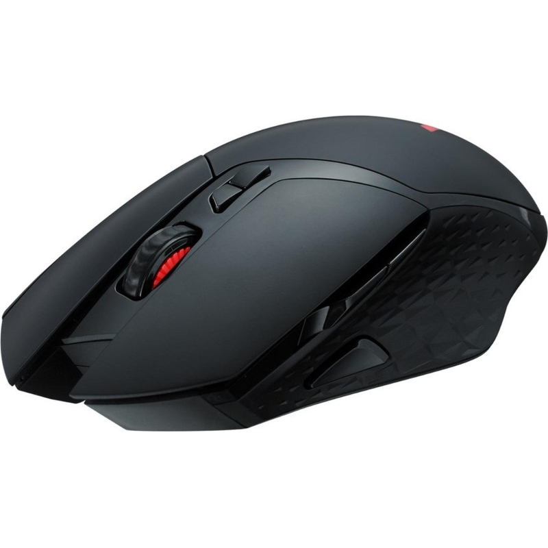 Мышь компьютерная RAPOO игровая, проводная/беспроводная V30L - черный - фото 1