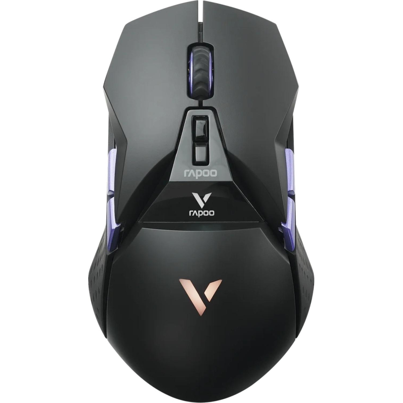 Мышь компьютерная RAPOO игровая, проводная/беспроводная VT950Pro - черный - фото 1