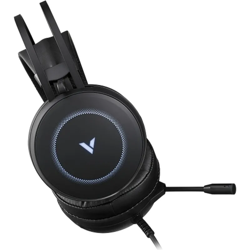 Гарнитура RAPOO проводная игровая  VH160 Virtual 7.1 - черный - фото 3