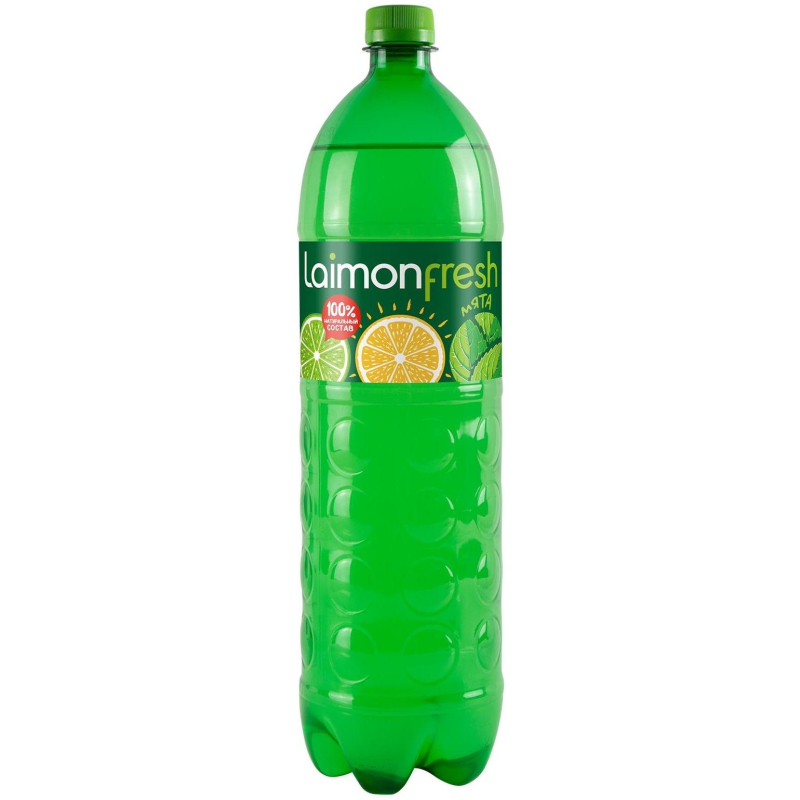 Напиток Laimon Fresh макс, среднегазированный, ПЭТ, 1,5, л - фото 1