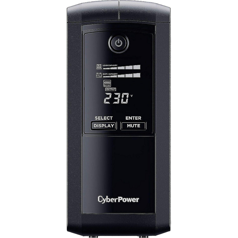 ИБП CyberPower VP1000EILCD лин.-инт. 1000ВА/550Вт USB/RS-232/RJ11/45 6xС13 - фото 1