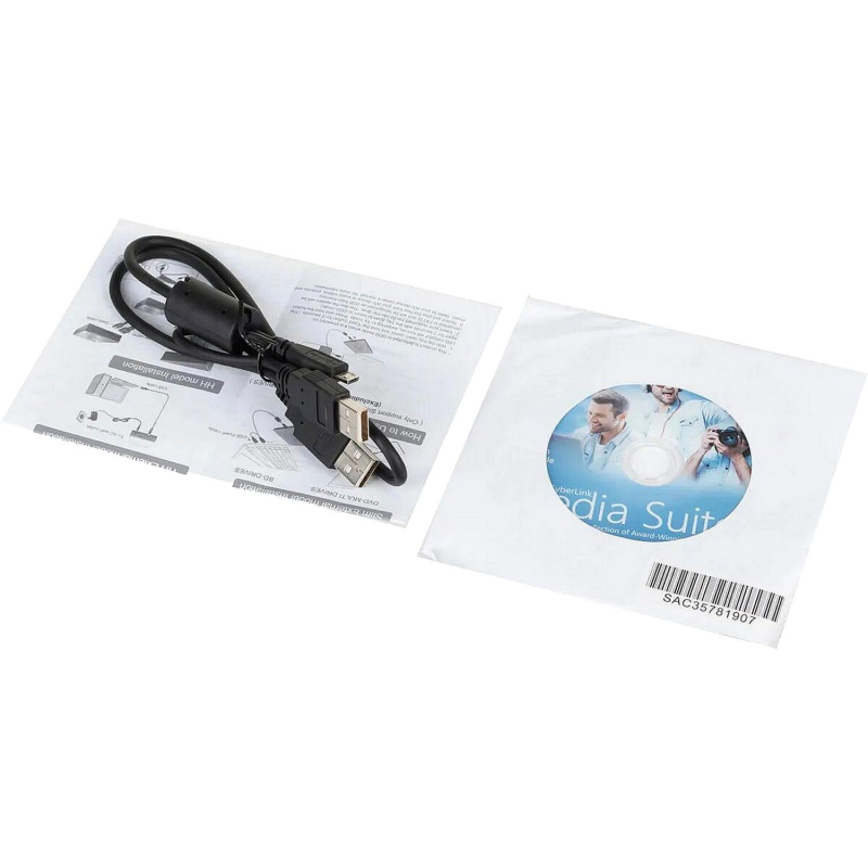 Привод LG BLU-RAY ext BP55EB40 Slim. USB 2.0 - фото 5