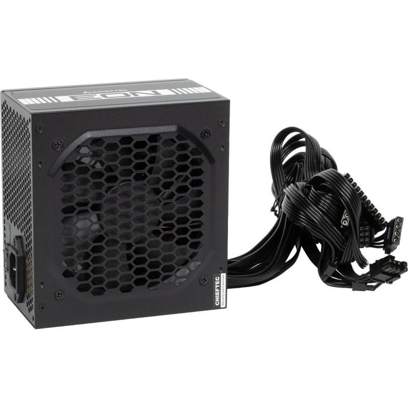 Блок питания Chieftec Eon ZPU-600S, 600W, 80 PLUS, APFC, 12cm - фото 1