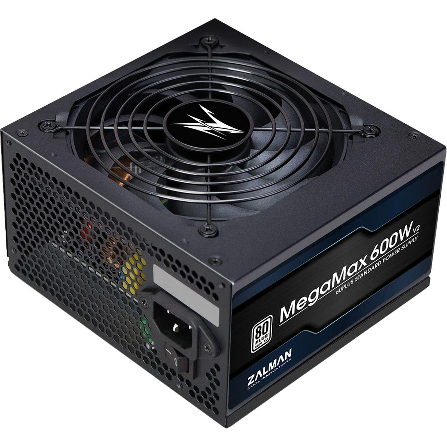 Блок питания Zalman ZM600-TXII (V2), 600W, APFC, 12cm Fan, 80 - фото 1