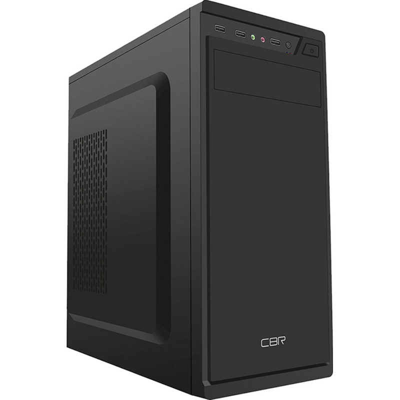 Корпус CBR ATX Miditower J02, c БП 450W Black (PCC-ATX-J02-450W2) - фото 1