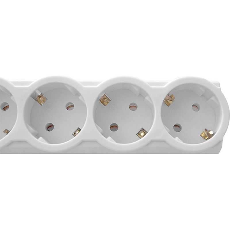 Сетевой фильтр CBR CSF 2505-3.0 White PC, 5р/3м, цвет белый (пакет) - фото 4