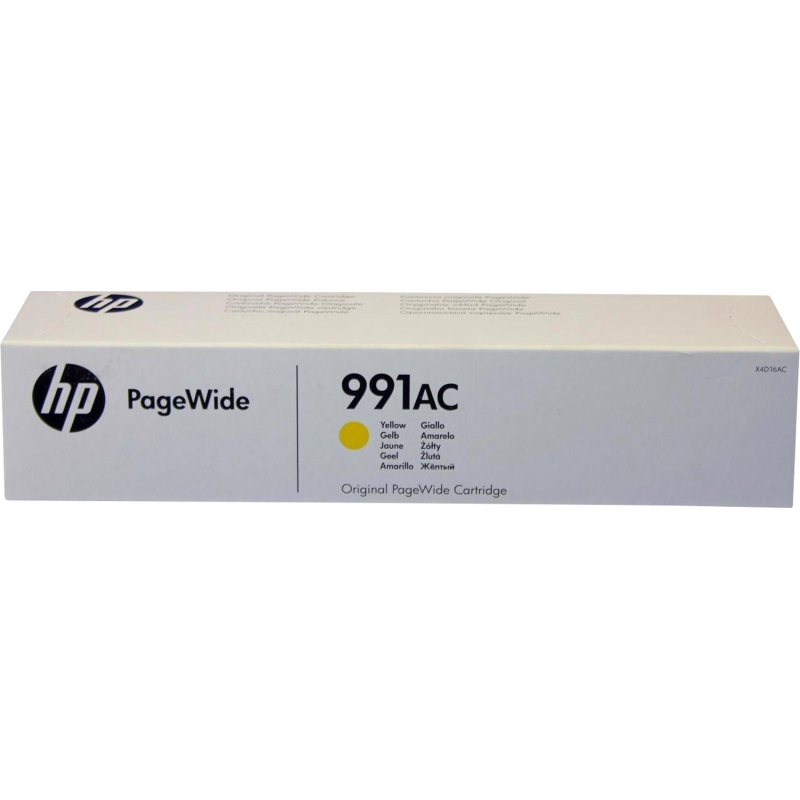 Картридж струйный HP 991AC желтый, экстраповышенной емк 16000 стр X4D16AC - фото 1
